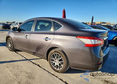 2013 Nissan Sentra S z USA, uszkodzony, nr VIN 3N1AB7AP6DL563598